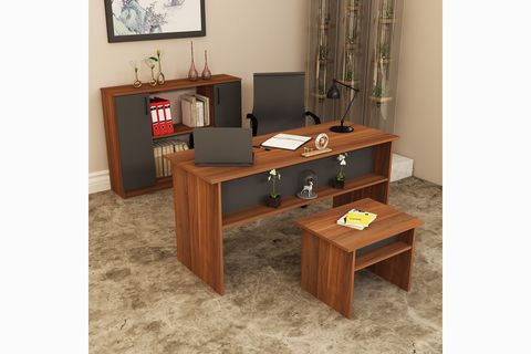 KALENDER DEKOR MERKÜR-1-2-5 OFİS BÜRO MASA TAKIMI, MRK07