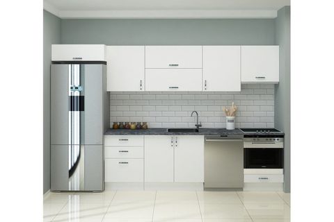 MİNEL 350 CM TEZGAHSIZ MUTFAK DOLABI