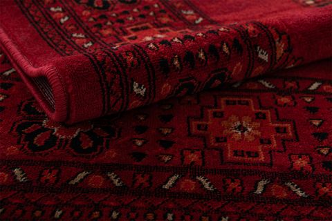 ANGORAHOME PERSİAN BK1006 DOKUMA MAKİNE HALISI, YUVARLAK, 160X160