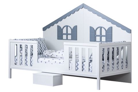 ERDEK MONTESSORİ YATAK, GRİ, 90X190