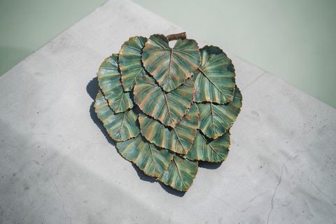 YAPRAK MODEL DEKORATİF TABAK