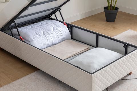 LUNA VEGA BAZA VE BAŞLIK SETİ, KREM, 90X200