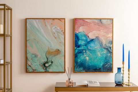 RHEA YAĞLI BOYA DOKULU TABLO, 60X90