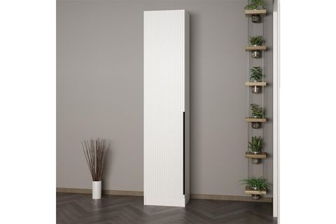 KALE 210 CM 1 KAPAKLI 1B RAF PORTMANTO, BYZ MBR ÇİZGİLİ BYZ