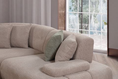 GİRONA MODÜLER L KÖŞE KOLTUK, SHOWROOM KUMAŞ DEĞİŞİMLİ