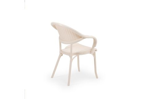 TİLİA PENA 6 KİŞİLİK CAMLI MASA SANDALYE TAKIMI BAHÇE BALKON SETİ KREM