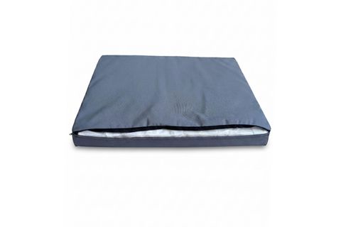 LARISSA OXFORD WATERPROOF KÖPEK YATAĞI, GRİ, L BEDEN, 75X95X10 CM