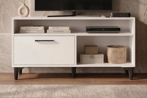 NUR BEYAZ TV ÜNİTESİ, 120 CM