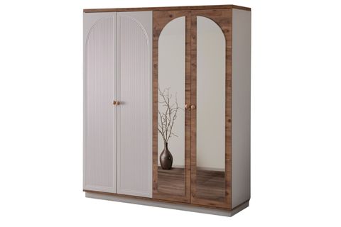 LUNA AYNALI GARDIROP, 4 KAPAKLI