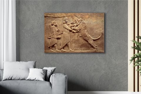 TREEDI ART ASUR SANATI DEKORATİF TABLO 80