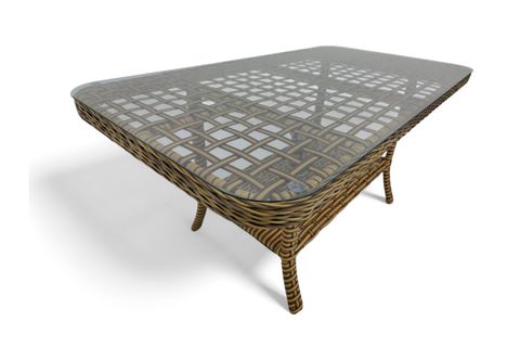 PAVİA RATTAN ÜÇLÜ BAHÇE MOBİLYASI, KAHVERENGİ