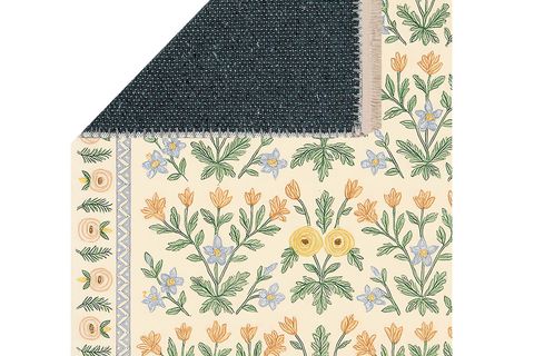FLOWER BASKILI DOKUMA TABAN HALI, 134 YNG, 80X200 CM