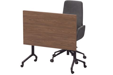 OFİSİMİ NEAT KATLANIR ÇOK AMAÇLI OFİS  MASASI, CEVİZ, 120 CM