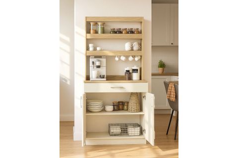 SAMOS ÇOK AMAÇLI DOLAP,  2 KAPAKLI, KUMTAŞI