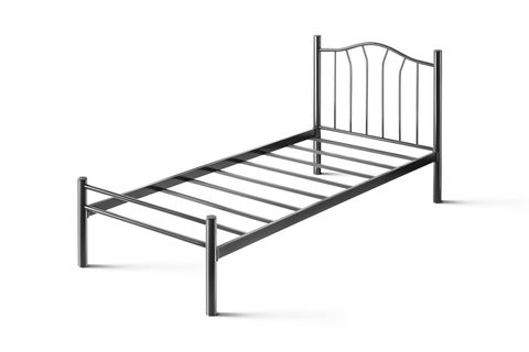 EVGER METAL KARYOLA, K25, SİYAH, 90X200