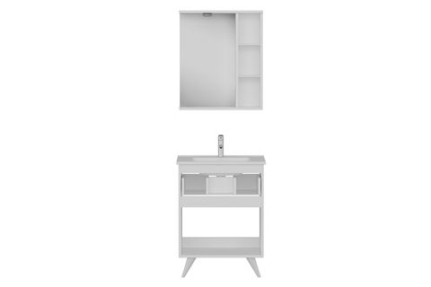 NİKA BANYO DOLABI 65CM AY2K1Ç 1K1A ETJ BEYAZ