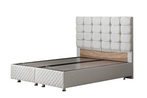 DUKE NEW BAZA BAŞLIK VE YATAK SETİ, KREM, 160X200