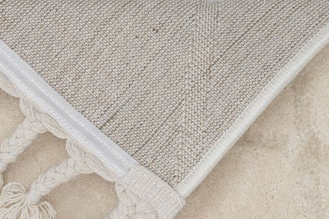 KANYON BUKLELİ MAKİNA HALISI, BEYAZ, 120X180, 4900A