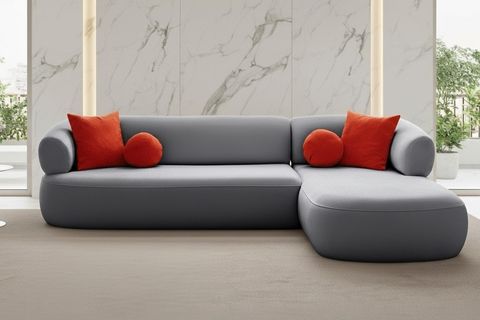 TURİN KÖŞE KOLTUK, SAĞ, GRİ