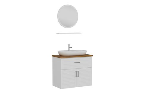 VERA BANYO DOLABI AS2K1Ç141, BEYAZ, 85CM