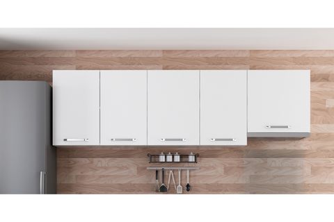 MİNAR 245 CM MUTFAK DOLABI BEYAZ 245-B8-ÜST MODÜL