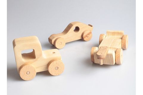 ZARİAS'S AHŞAP OYUNCAK ARABA TIR ÜÇLÜ