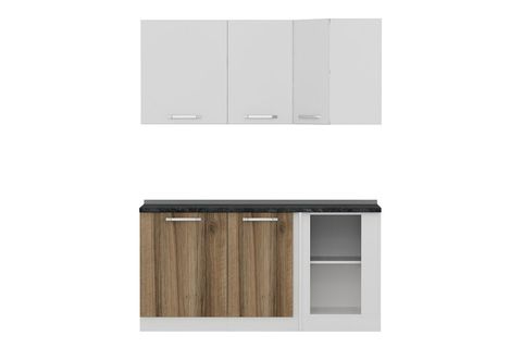 MİNAR 165CM KÖŞE MUTFAK DOLABI BEYAZ DORE K165D1