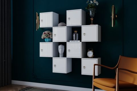 AYDIN KİTAPLIKLI RAF, PNR-DVR-1003