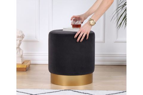 MEMFİS PUF, KOYU GRİ