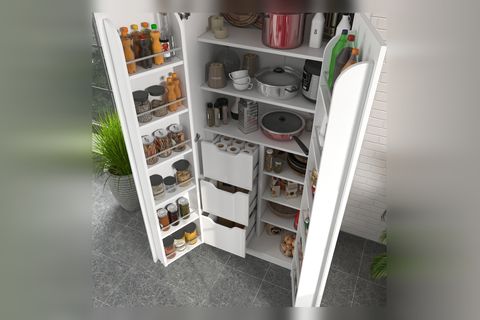 MOLİNA 3 ÇEKMECELİ BEYAZ 90 DERECE KİLER DOLAP