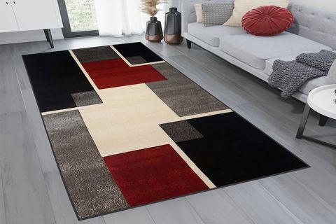 ROVİGO HOME DİJİTAL BASKI YIKANABİLİR KAYMAZ TABAN SALON HALISI  RVG1770 100X300