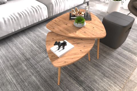 URLA İKİLİ ORTA SEHPA, ATLANTİK ÇAM
