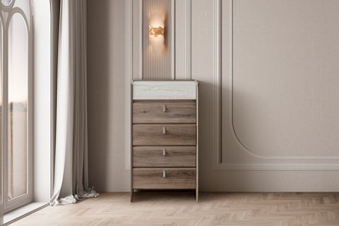 MADERA YATAK ODASI TAKIMI, AHŞAP KAPAKLI