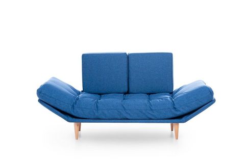 FUTON NİNA İKİLİ KANEPE, MAVİ