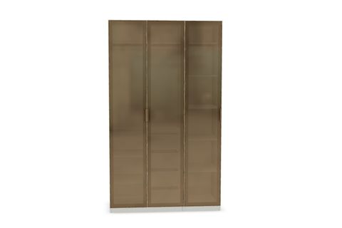 LUNA NOX GARRDIROP, REFLEKTE BRONZ CAM, 3 KAPAKLI