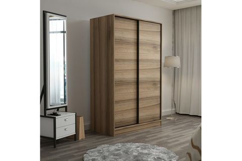 MİNAR KALE DOLAP, 2 KAPAKLI SÜRGÜLÜ, DORE, 120 CM