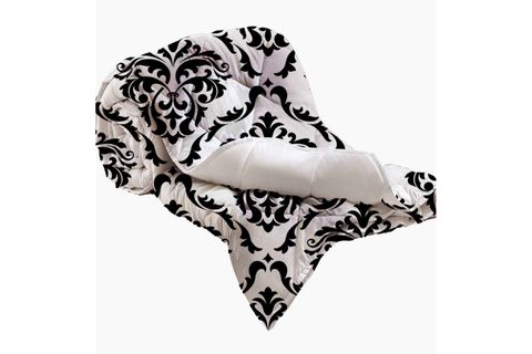 ELSE PEMBE GÜL YAPRAK SPA TAŞLI 3D DESENLİ ÇİFT KİŞİLİK ELYAF DOLGULU MİKROFİBER YORGAN YASTIK KILIFI 195X215