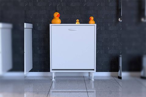 SÖKE SEPETLİ BANYO DOLABI, 55X75X32,5