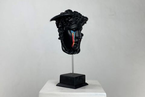 MEDUSA NIGHTMARE POP ART DEKORATİF ROMA YUNAN HEYKELLERİ
