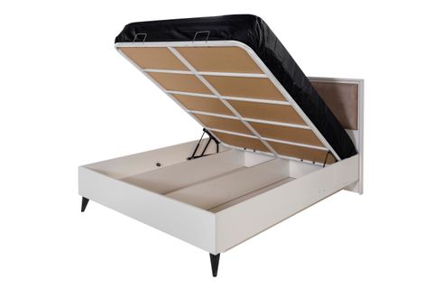 PELİN YATAK ODASI TAKIMI, BEYAZ, SÜRGÜ KAPAKLI