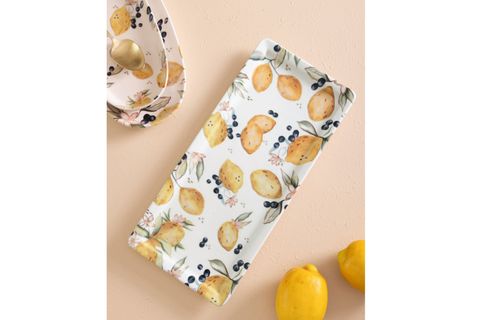 THE MİA LİMONCELLO DİKDÖRTGEN SERVİS TABAĞI 35X16 CM