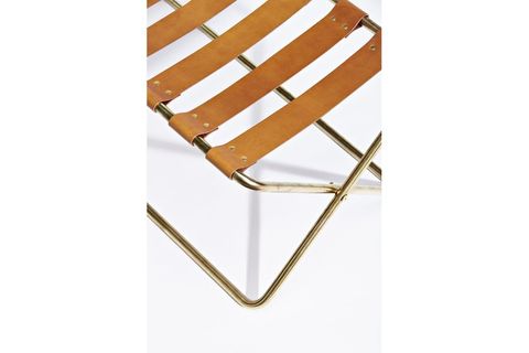 SOHOMANJE GERÇEK DERİ METAL BENCH