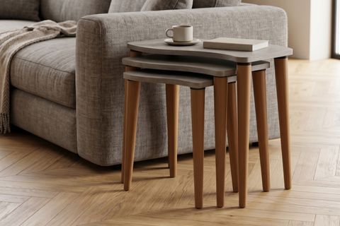GOFRATO ZİGON SEHPA, BETON DESEN