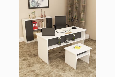 KALENDER DEKOR MERKÜR-1-2-5 OFİS BÜRO MASA TAKIMI, MRK14