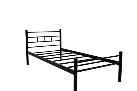 K70 METAL KARYOLA, SİYAH, 90X190