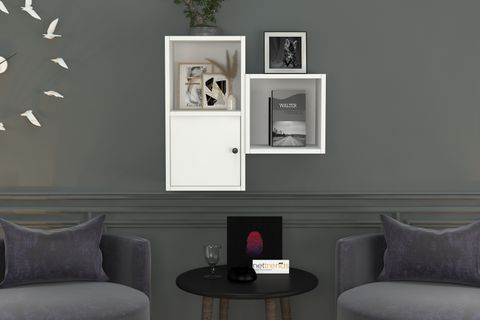 AYDIN KİTAPLIKLI RAF, DVR-1046-Ç