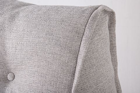 MOCCA KETEN ÇİFT KİŞİLİK KATLANIR YATAK UZANMA KOLTUĞU, AÇIK GRİ