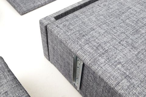 STEP SERİSİ ÜÇLÜ KOLTUK, GRİ