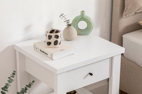 LUNA PANDİA YÜKSEK KOMODİN, BEYAZ