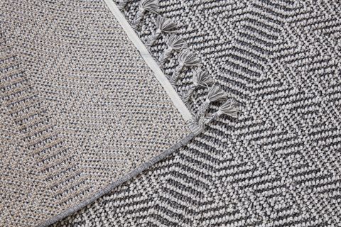 4K INFİNİTY COLLECTİON MODERN MAKİNE HALISI 01, GREY, 160X230 CM